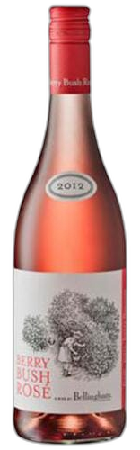 Berry Bush Rosé bottle