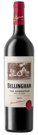 Homestead Red Blend bottle