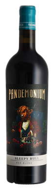 Pandemonium Sleepy Bull Red Blend bottle