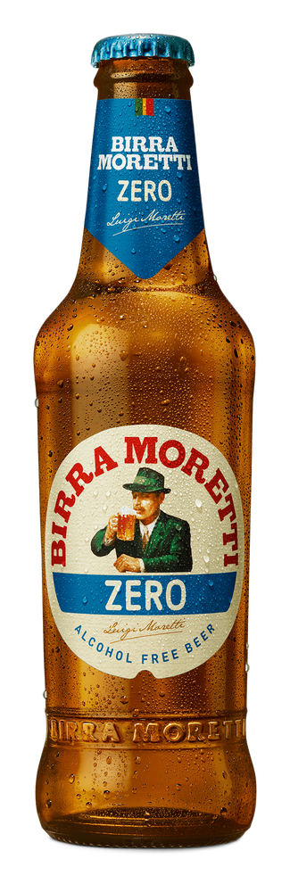 Birra Moretti Zero bottle