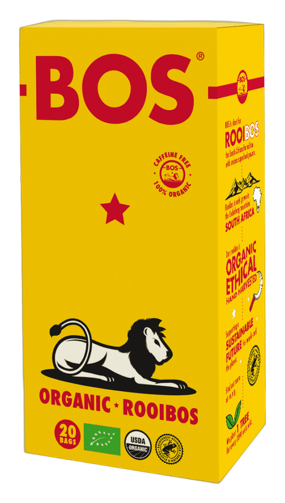 BOS Organic Hot Rooibos Tea bottle