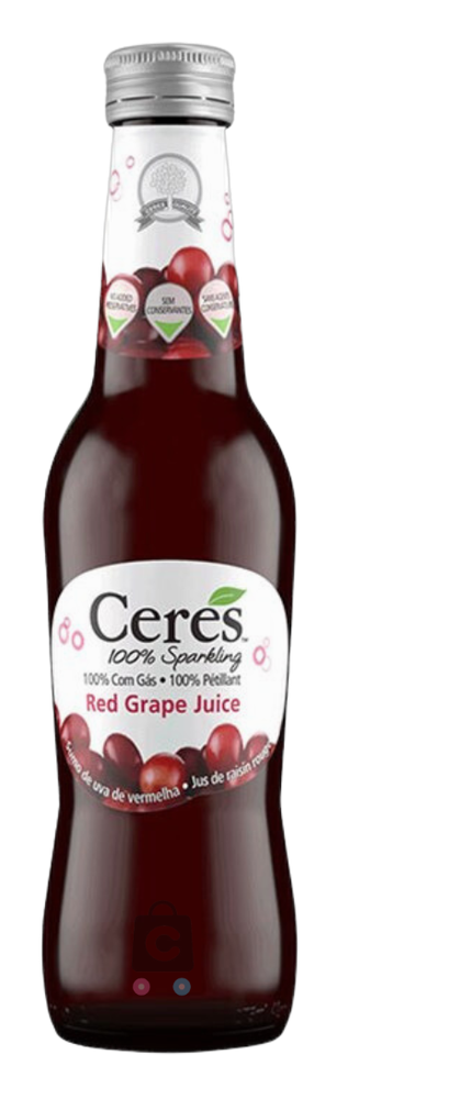 Ceres Sparkling Grape Red bottle