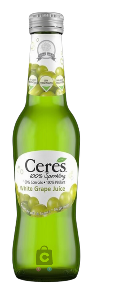 Ceres Sparkling Grape White bottle