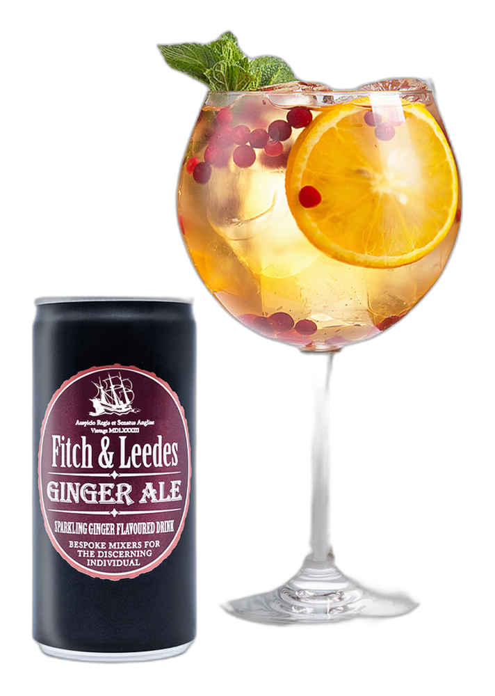 Fitch & Leedes Ginger Ale bottle