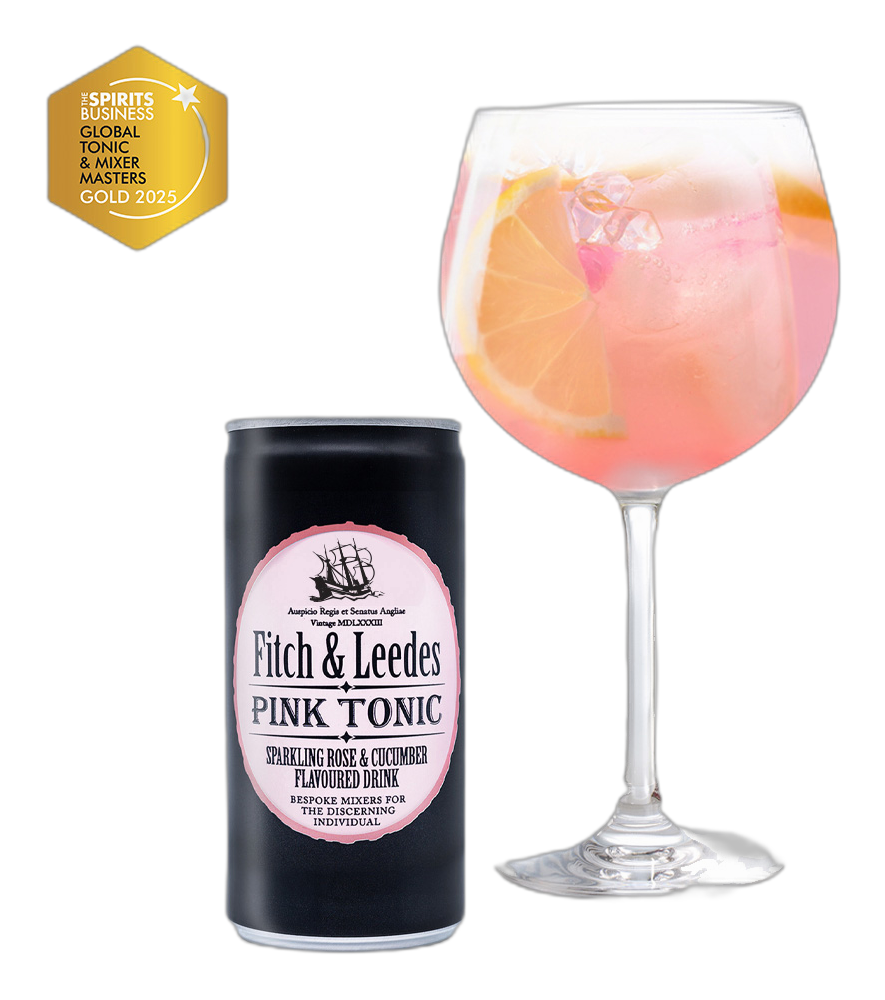 Fitch & Leedes Pink Tonic bottle