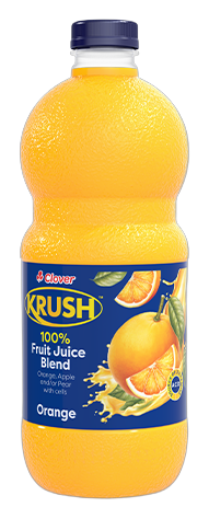Clover Krush Orange bottle