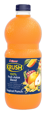 Clover Krush Tropical bottle