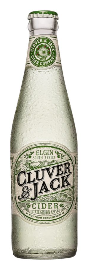 Cluver & Jack Cider bottle