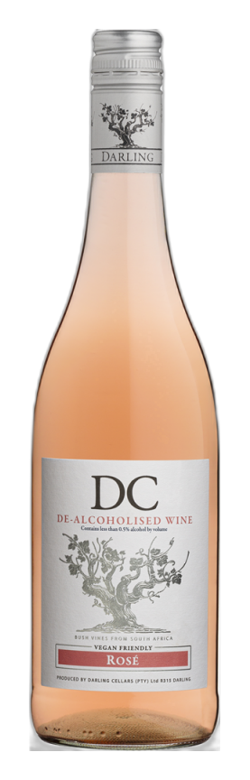 DC Sparkling Rosé bottle