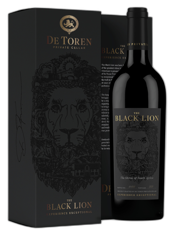 The Black Lion bottle