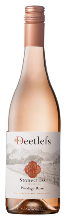 Stonecross Pinotage Rosé bottle