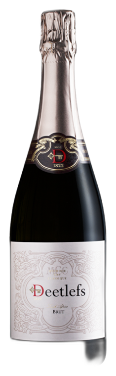 White Pinotage Cap Classique bottle
