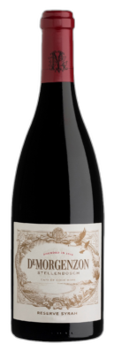 Reserve Syrah bottle