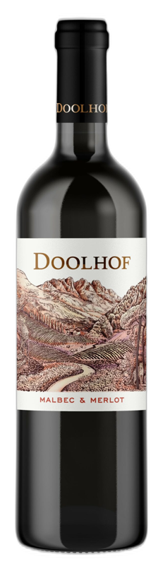 Mountain Range Malbec Merlot bottle