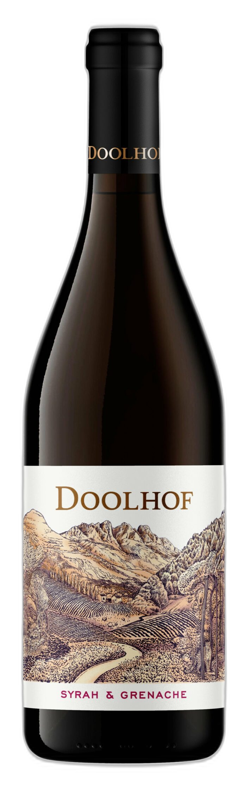Mountain Range Syrah Grenache bottle