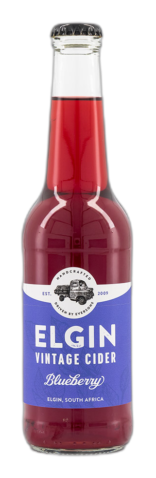 Blueberry Cider bottle