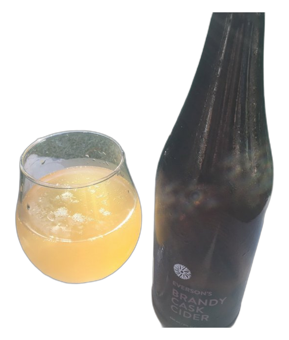 Brandy Cask Cider bottle