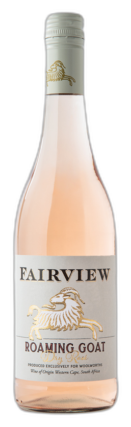 Roaming Goat Dry Rosé bottle