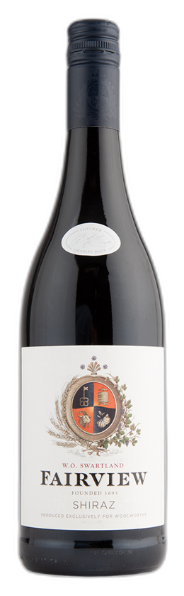 Shiraz bottle