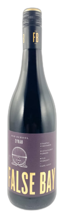Old School Syrah bottle