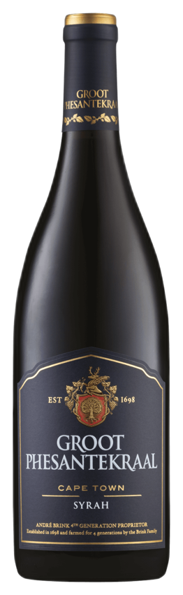 Syrah bottle