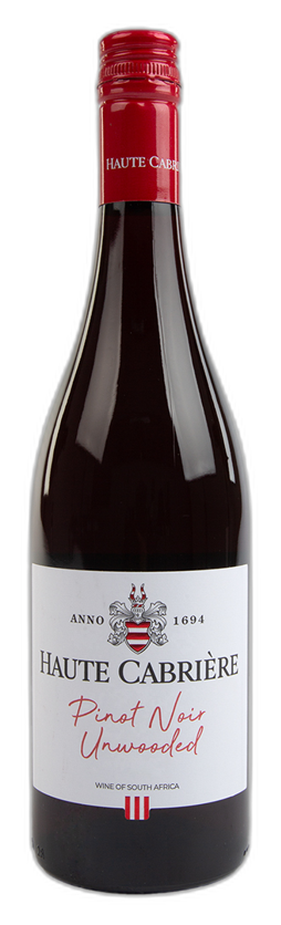Pinot Noir Unwooded bottle