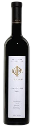 Sangiovese bottle