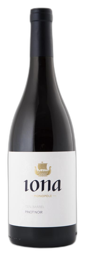 Ten Barrel Pinot Noir bottle