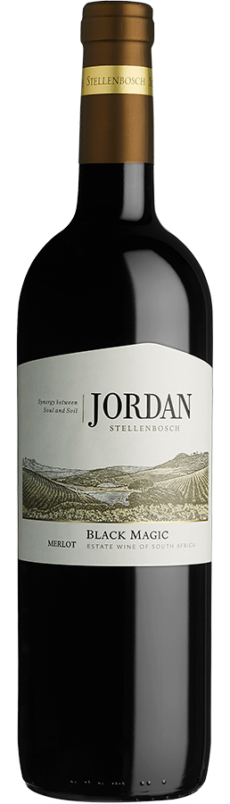 Black Magic Merlot bottle