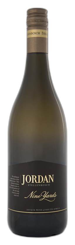 Nine Yards Chardonnay bottle