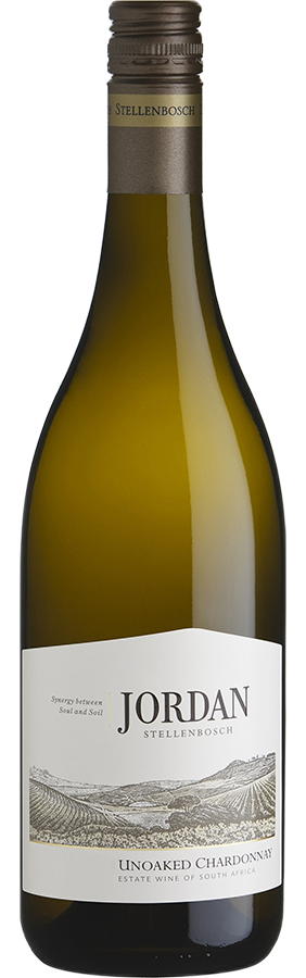 Unoaked Chardonnay bottle