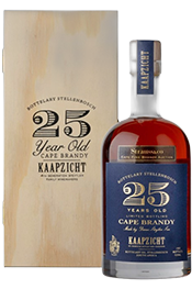 25 Year Old Potstill Brandy bottle