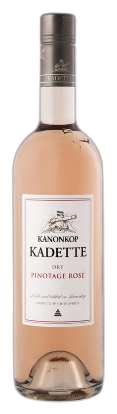 Kadette Pinotage Rosé bottle