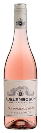 Koelenbosch Range Dry Pinotage Rosé bottle
