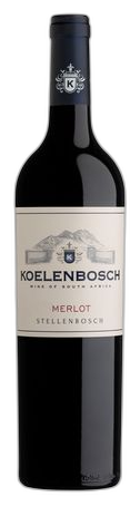 Koelenbosch Range Merlot bottle