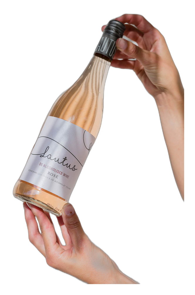 Rosé bottle