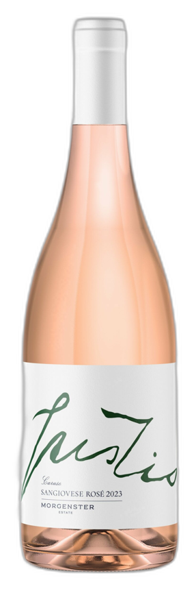 Caruso Sangiovese Rosé bottle