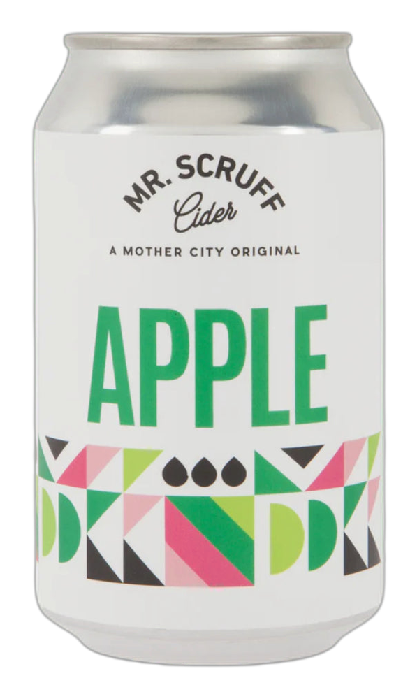 Mr Scruff Apple Cider bottle