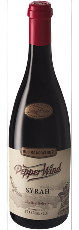 Pepperwind Syrah Limited Release bottle