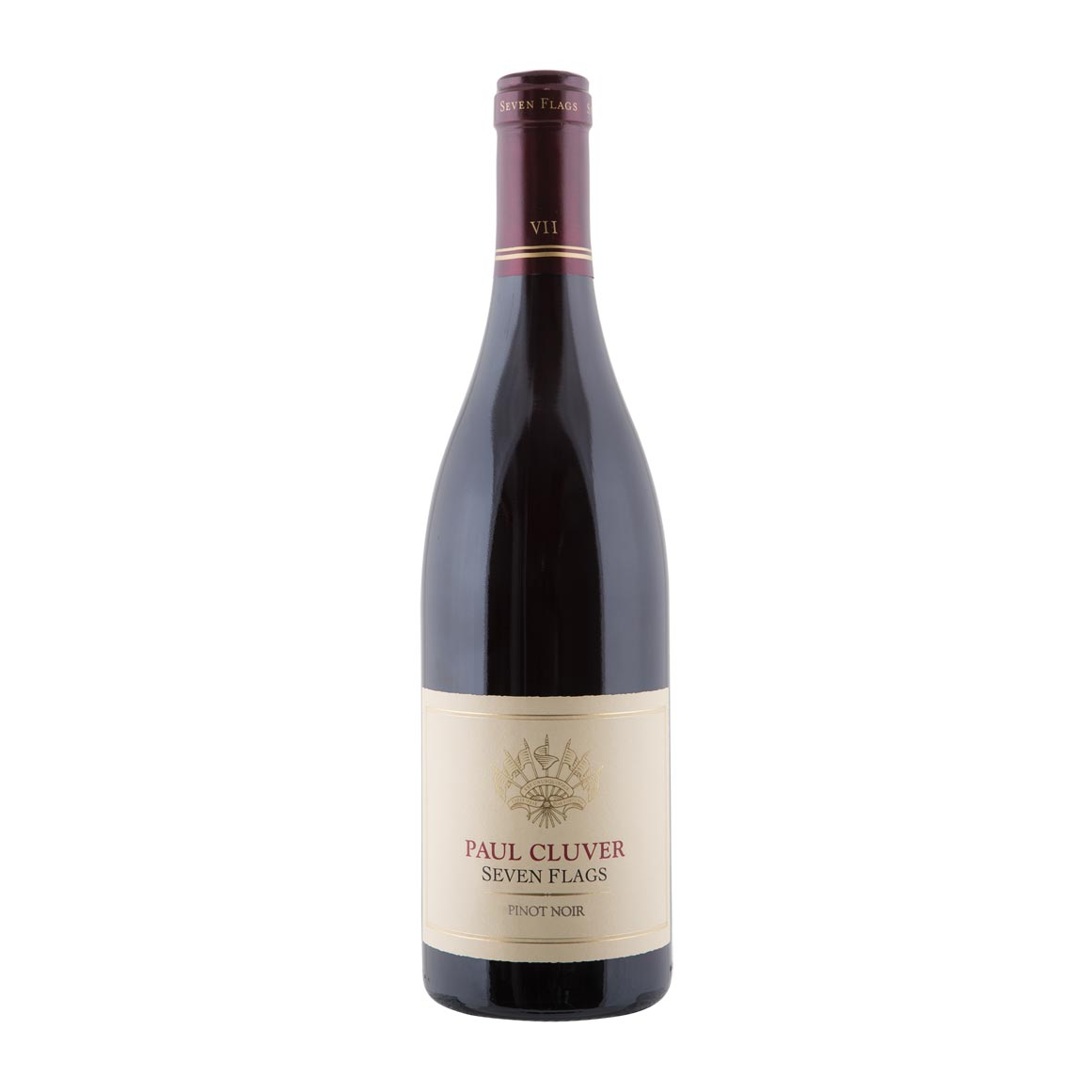 Seven Flags Pinot Noir bottle