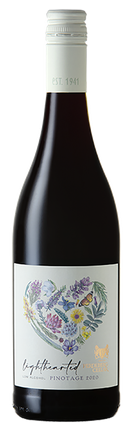 Lighthearted Low-Alcohol Pinotage bottle