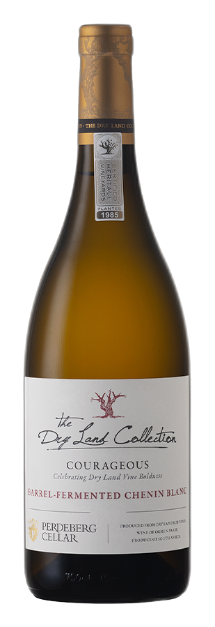 The Dry Land Collection Courageous Barrel Fermented Chenin Blanc bottle