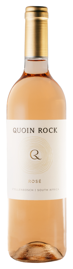 White Label Rosé bottle
