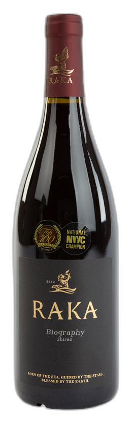 Biography Shiraz bottle