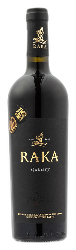 Quinary Red Blend bottle