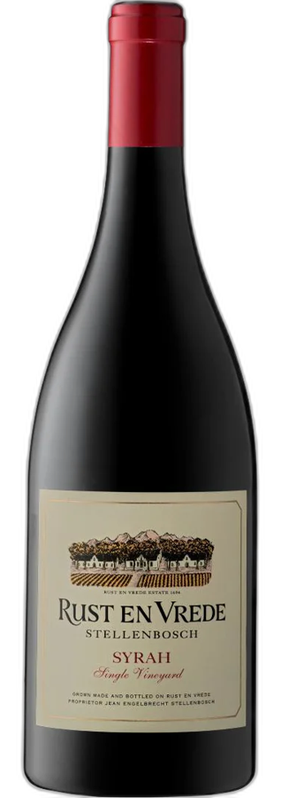Single Vineyard Syrah bottle