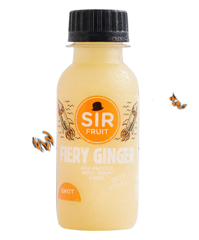 Sir Fruit Health Shot Ginger bottle