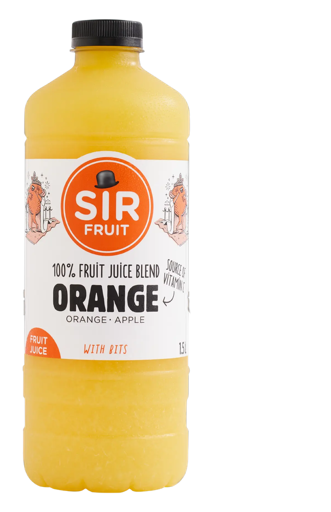 Sir Fruit Orange Juice bottle
