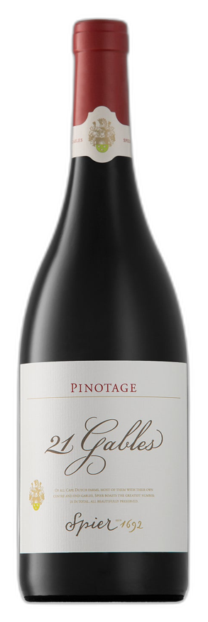 21 Gables Pinotage bottle