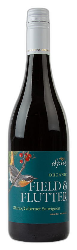 Field & Flutter Organic Shiraz Cabernet Sauvignon bottle
